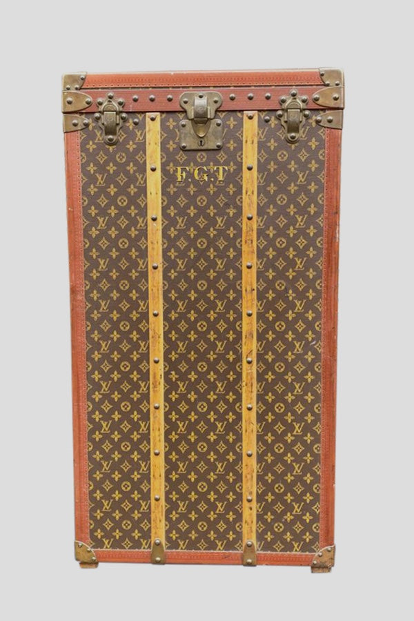1920's Louis Vuitton Wardrobe Trunk