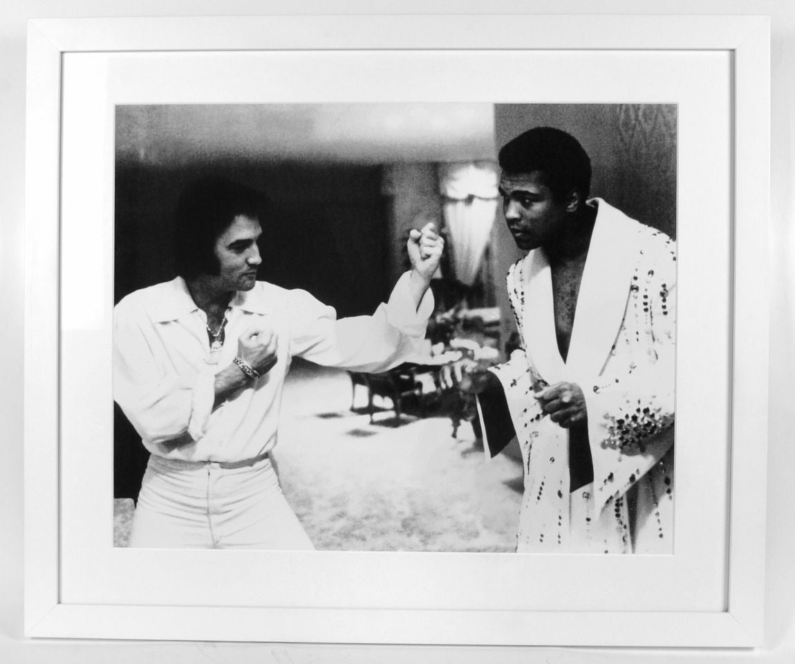 Muhammad Ali with Elvis Presley