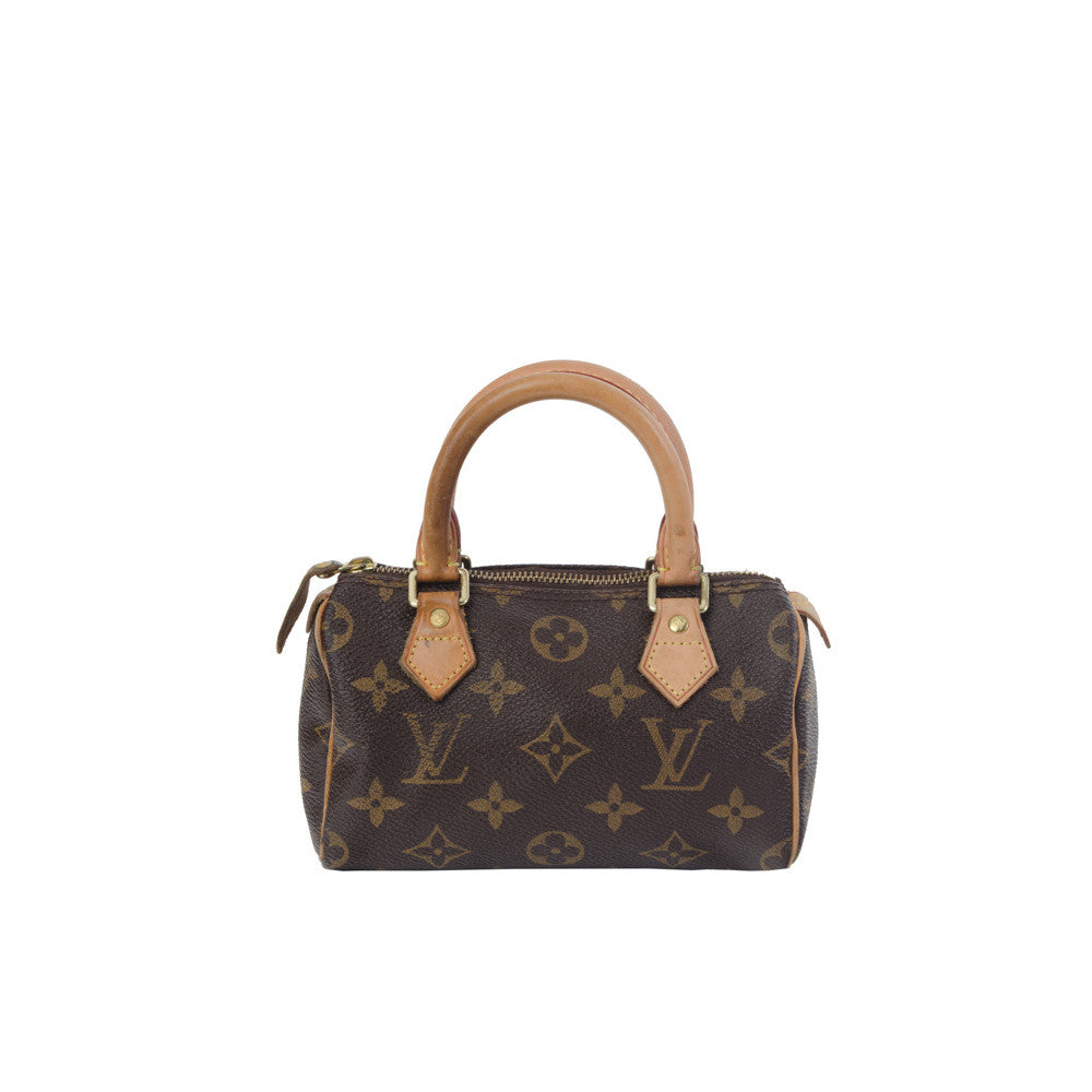 Louis Vuitton Mini Speedy with Strap