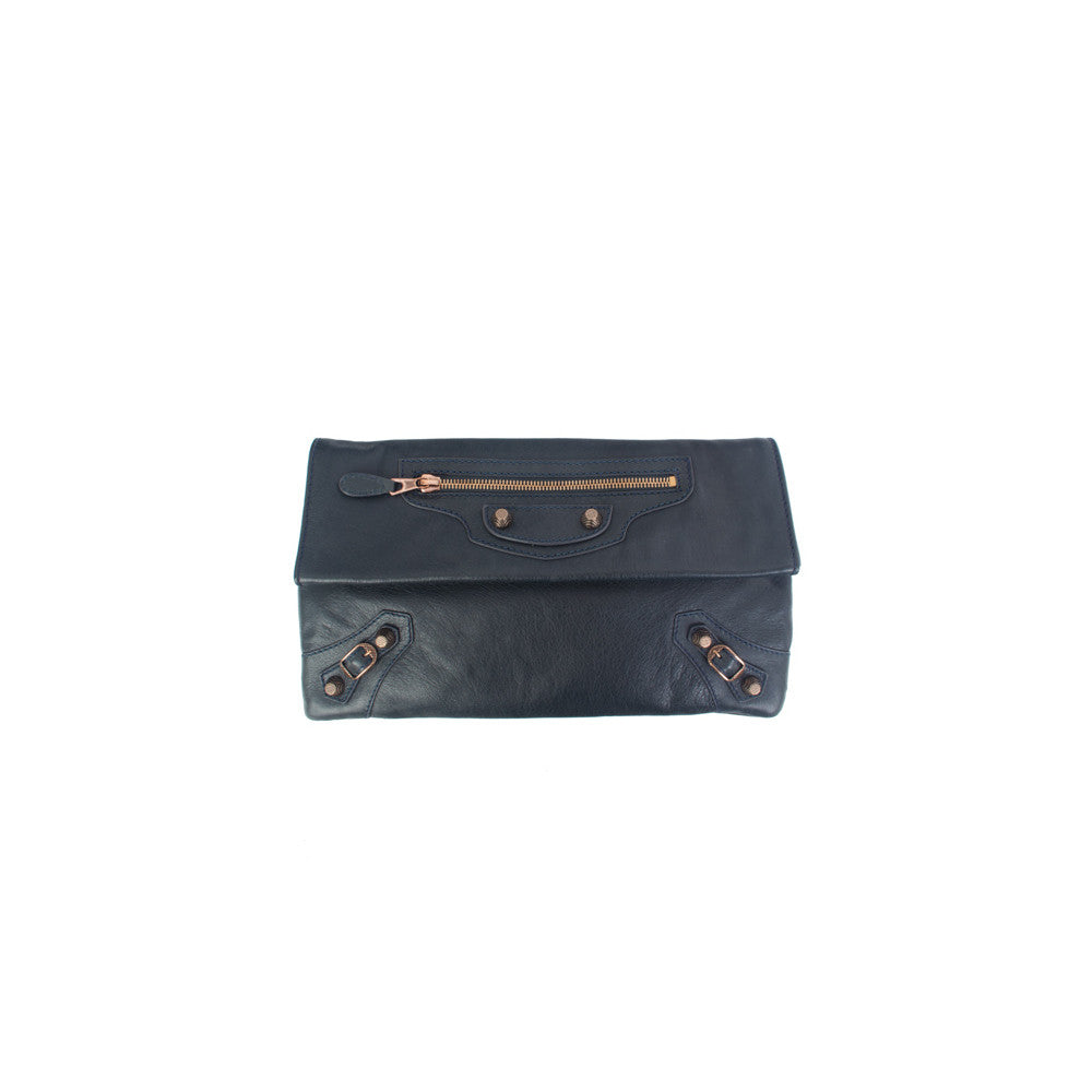 Balenciaga Giant Envelope Clutch Anthracite