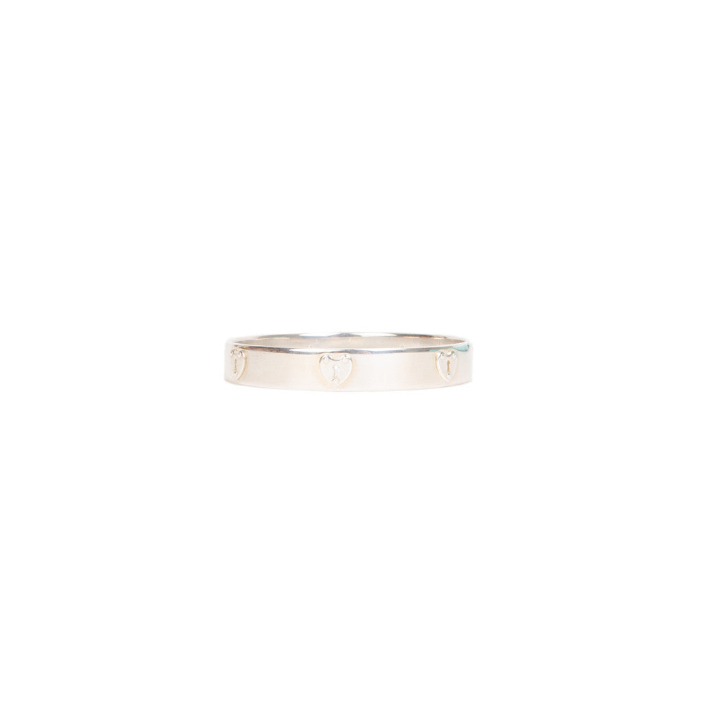 Tiffany and Co. Lock Hearts Bangle
