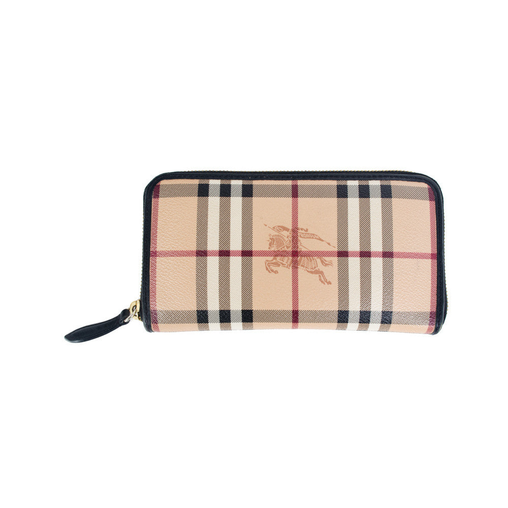 Burberry Zip Around Wallet