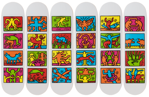 Keith Haring-Retrospect -Skateboards