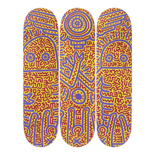 Keith Haring-Untitled-1984-Skateboards - aptiques by Authentic PreOwned