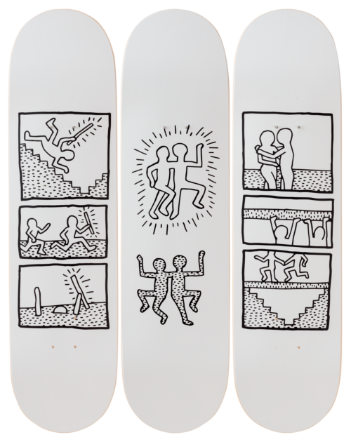 Keith Haring-Untitled, 1981-Skateboards