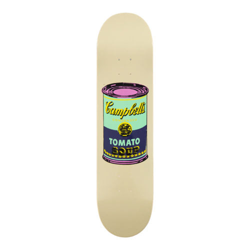 Andy Warhol-Campbell's Soup Can-Eggplant Skateboard