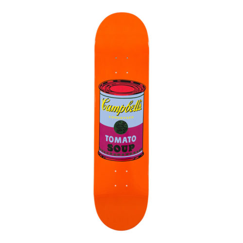 Andy Warhol-Campbell's Soup Can-Purple-Skateboard