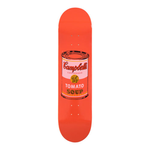 Andy Warhol-Campbell's Soup Can-Peach- Skateboard