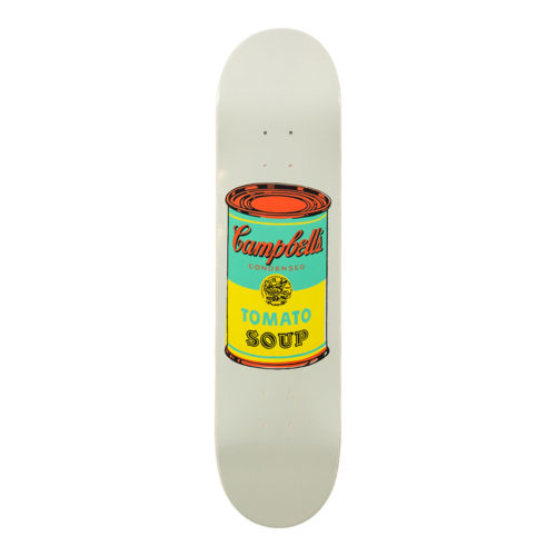 Andy Warhol-Campbell's Soup Can-Yellow-Skateboard