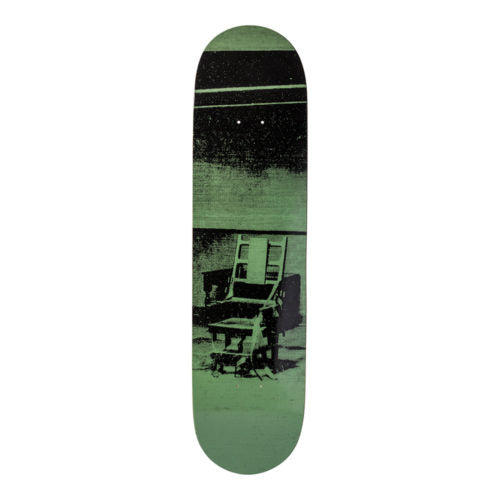 Andy Warhol-Electric Chair-Green-Skateboard