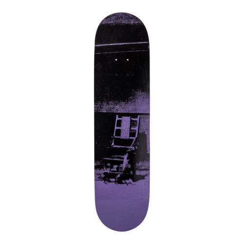 Andy Warhol-Electric Chair Purple-Skateboard