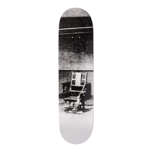 Andy Warhol-Electric Chair White-Skateboard