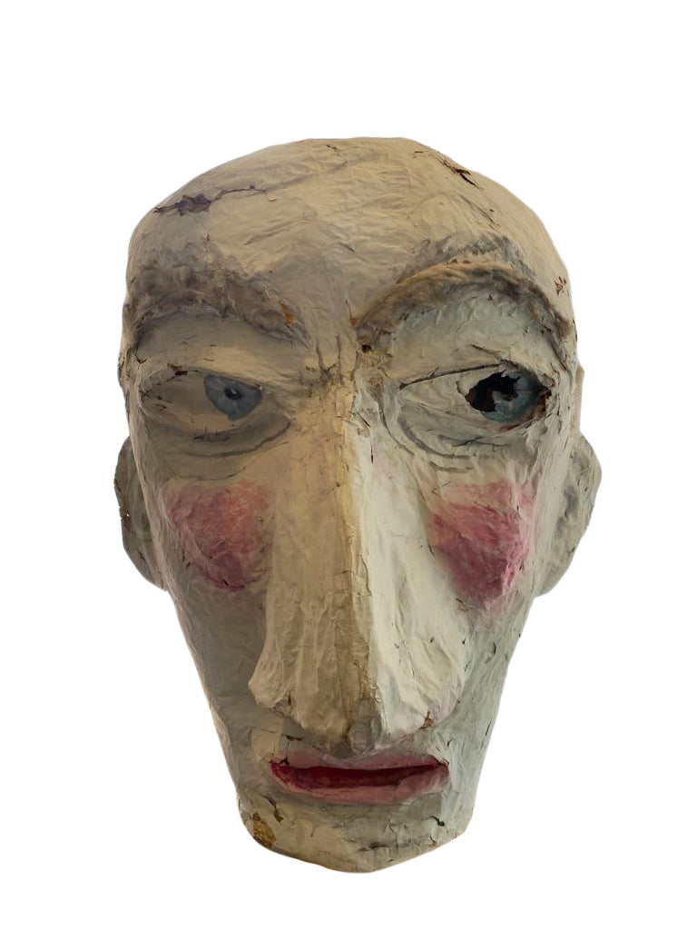 Marti Gras Face Sculpture