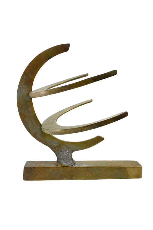 Worlds's Fair Brass Sculpture
