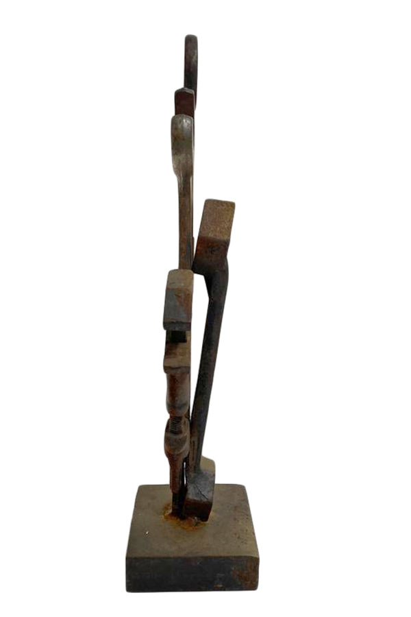 Metal Industrial Tool Sculpture By Ted Oberman - aptiques by Authentic PreOwned
