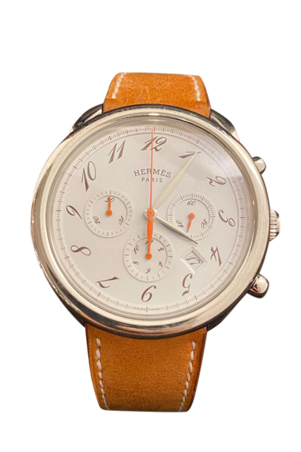 Hermes Arceau Chrono Bridon Watch