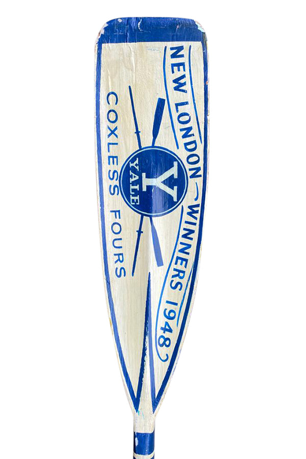 Vintage Trophy Oar-Yale-New London Winners-Coxless Fours-1948