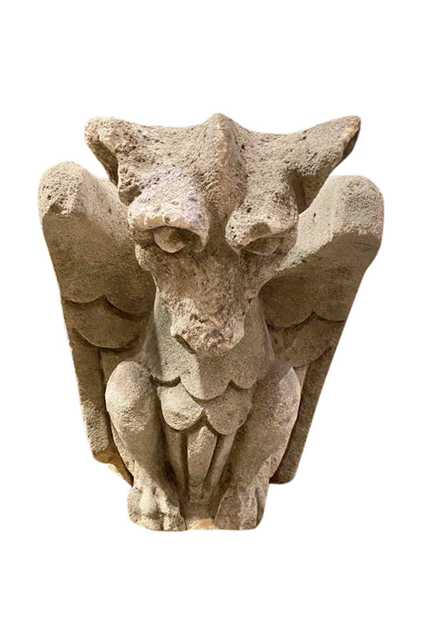 Antique 16th-17th Century Gargoyle Building Sculpture