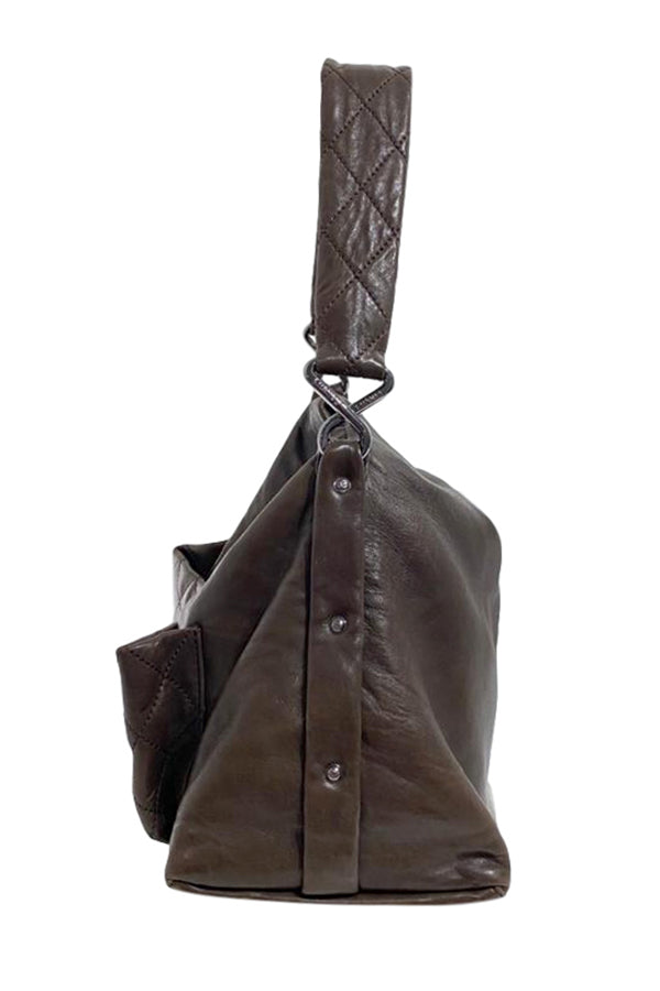 Chanel 8 Knots Olive Hobo - aptiques by Authentic PreOwned