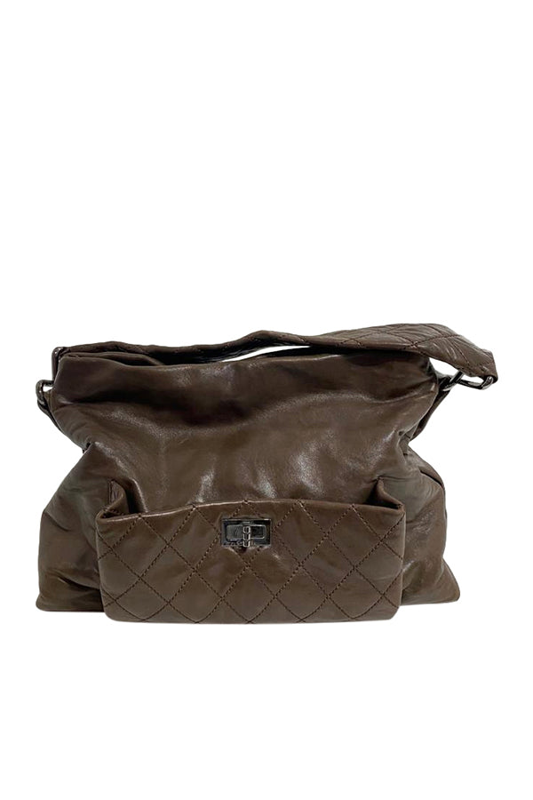 Chanel 8 Knots Olive Hobo - aptiques by Authentic PreOwned