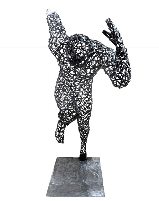 Life Size Sculpture "Man In Motion" - aptiques by Authentic PreOwned