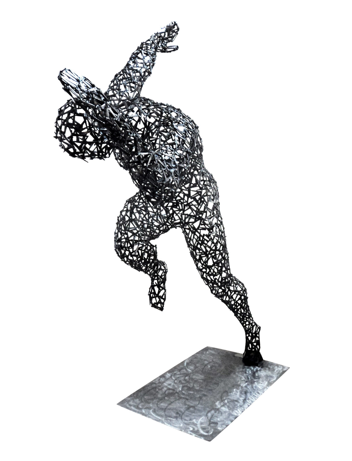 Life Size Sculpture "Man In Motion" - aptiques by Authentic PreOwned
