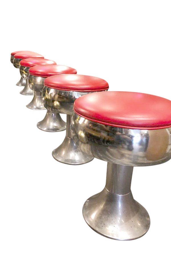 Vintage Fountain Soda Stools - aptiques by Authentic PreOwned