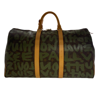 Louis Vuitton Graffiti keepall - aptiques by Authentic PreOwned