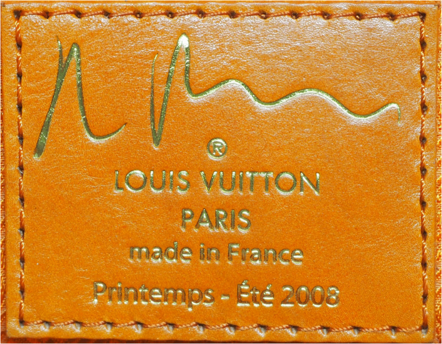 Pre-owned Louis Vuitton Two Tone Coated Monogram Denim Richard