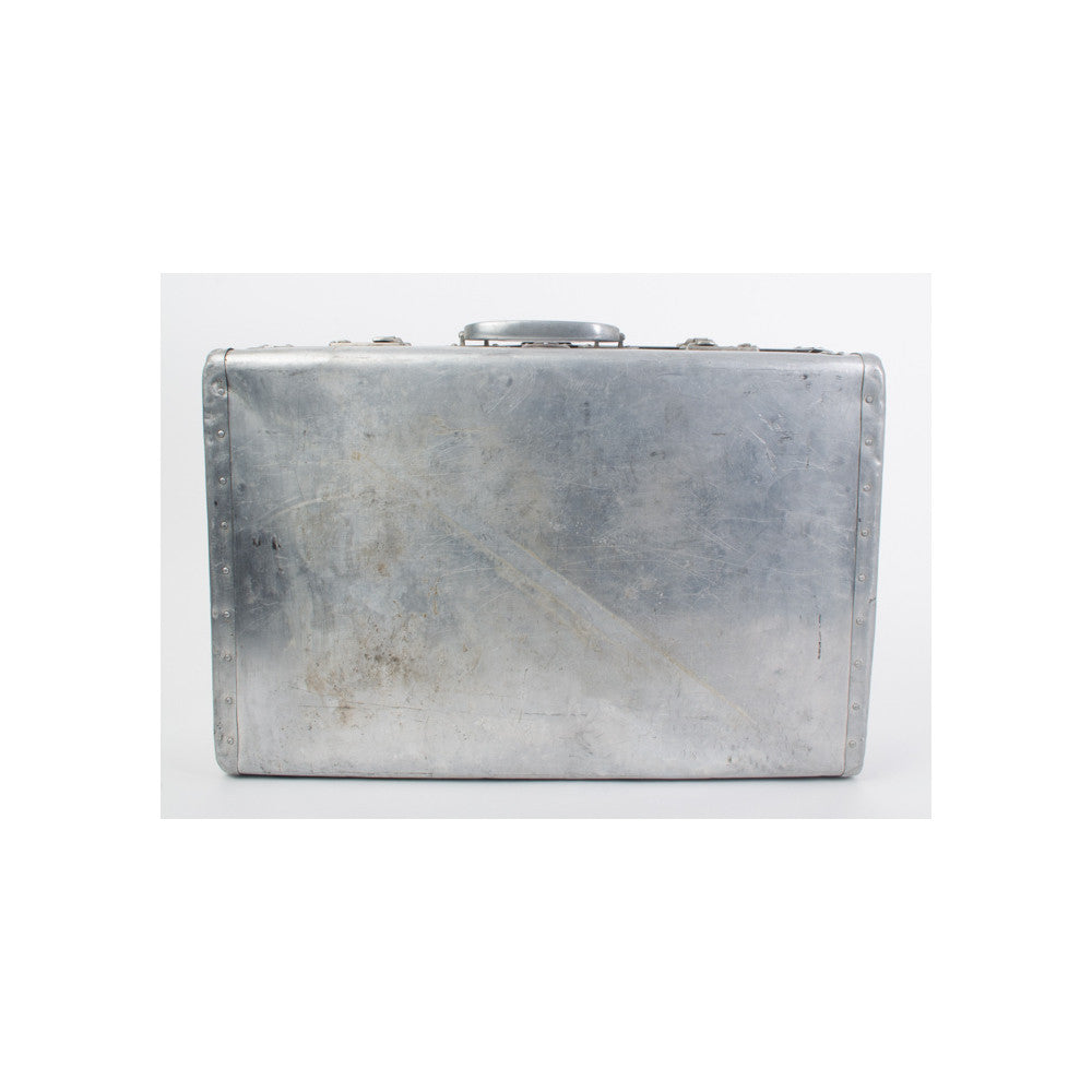 Vintage Aluminum Suitcase - aptiques by Authentic PreOwned