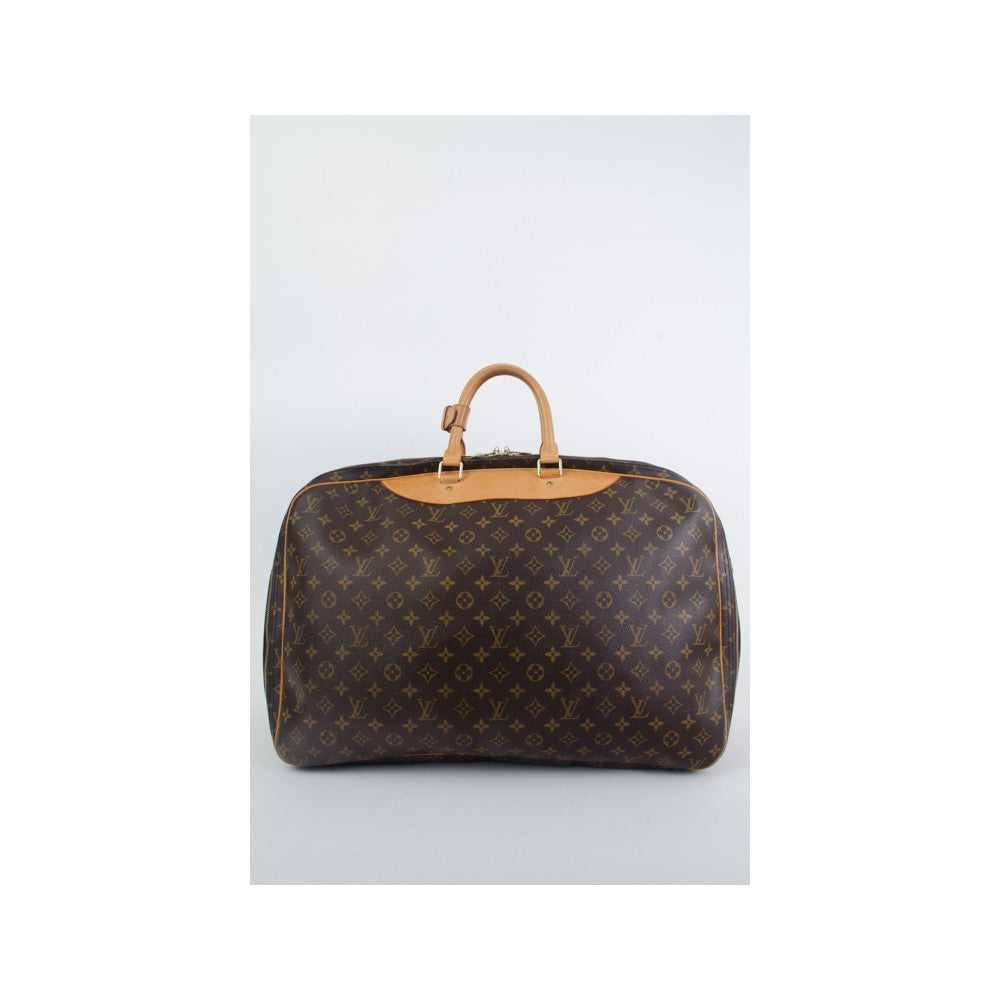Louis Vuitton Alize Travel Bag Brown Monogram