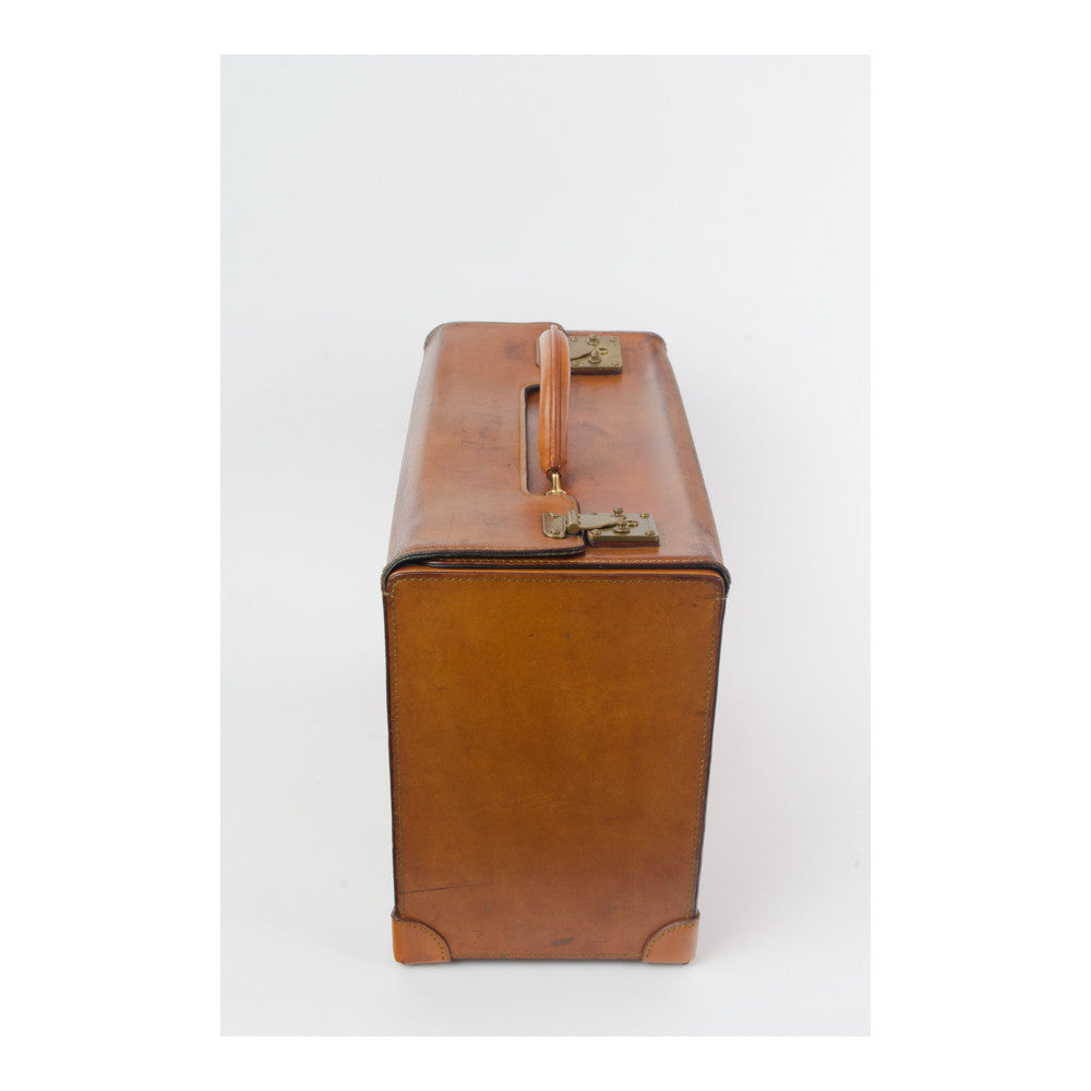 vuitton leather suitcase