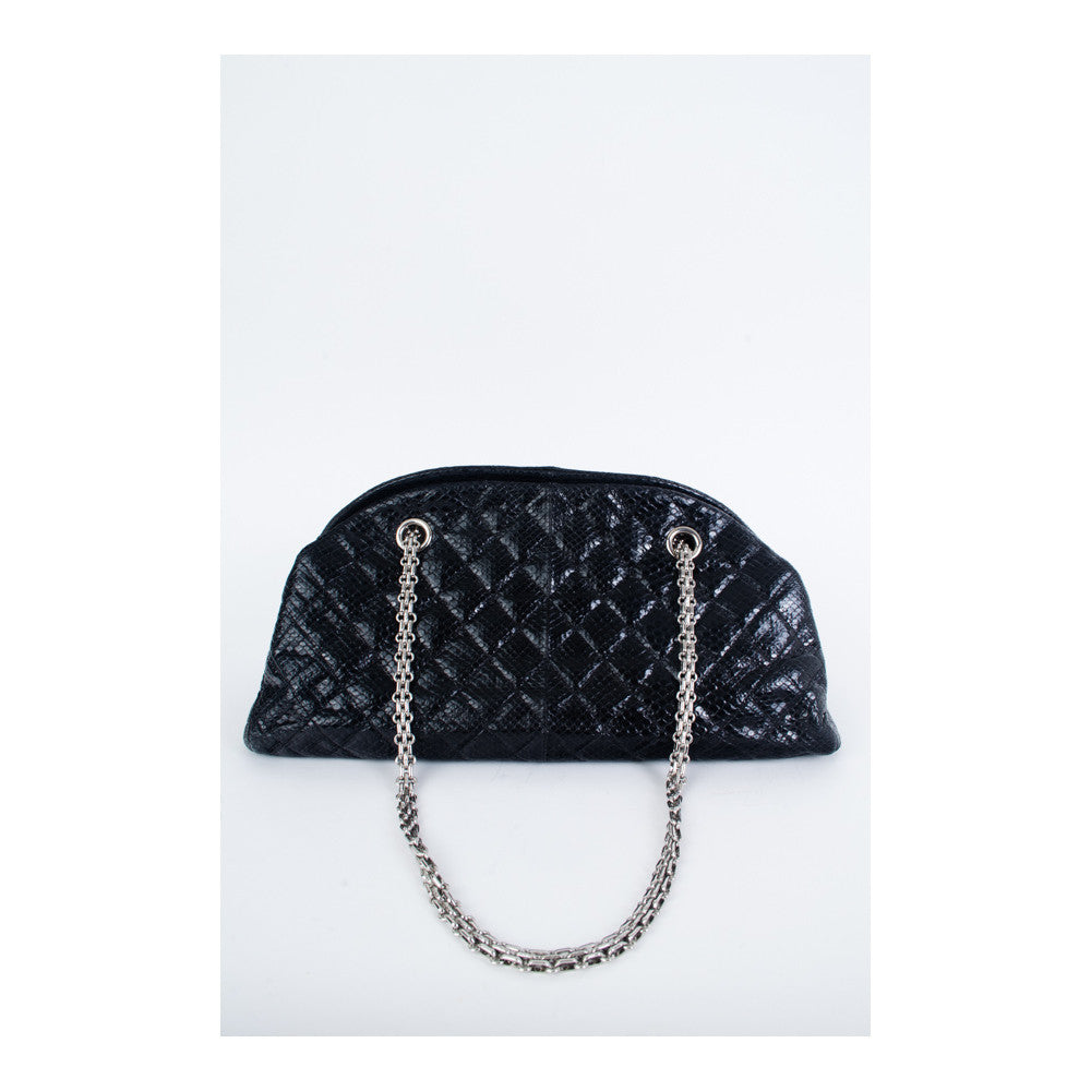 Chanel Python Bowler - aptiques by Authentic PreOwned