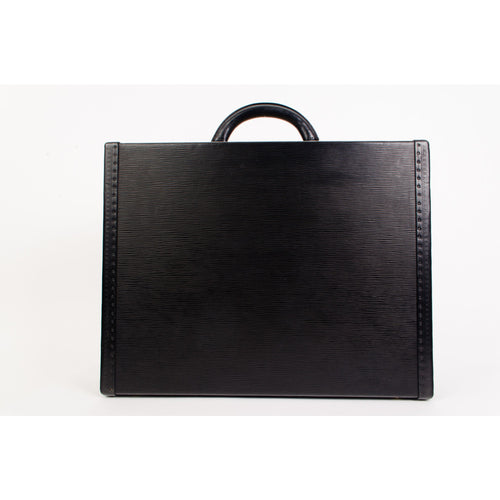 Louis Vuitton Black Epi Leather President Classeur - aptiques by Authentic PreOwned