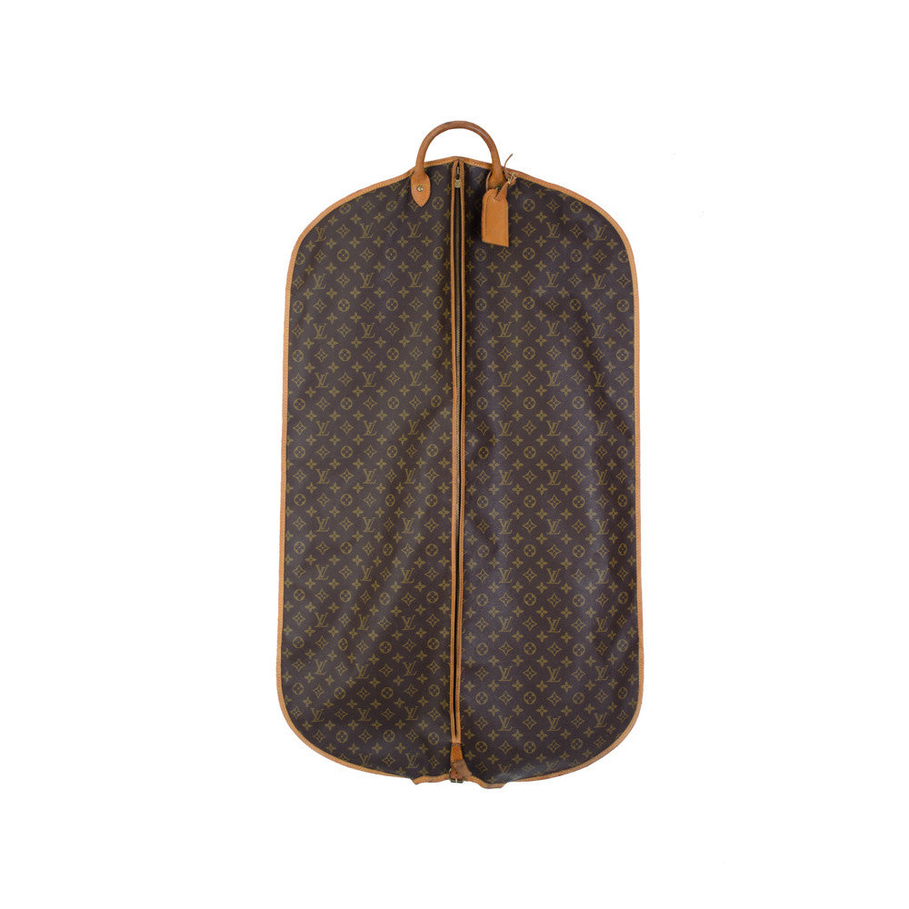 Louis Vuitton Monogram Canvas Garment Carrier Travel Suit Cover For Sale at  1stDibs