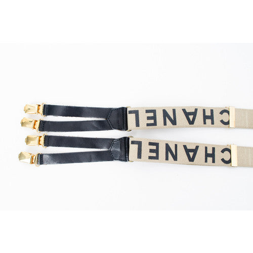 Chanel Suspenders - aptiques by Authentic PreOwned