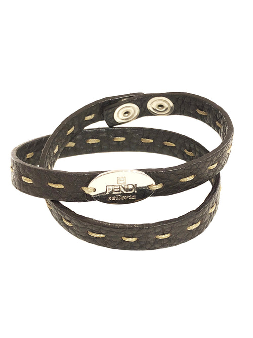 Fendi Leather Bracelet - aptiques by Authentic PreOwned