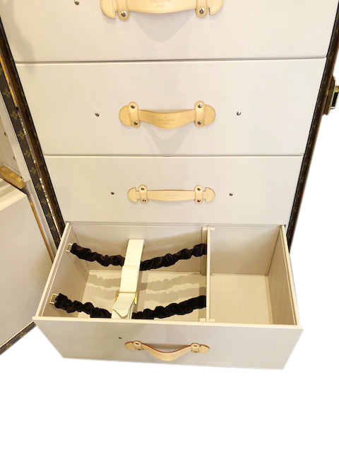 ArtNouveauDeco on X: Original Louis Vuitton wardrobe trunks from