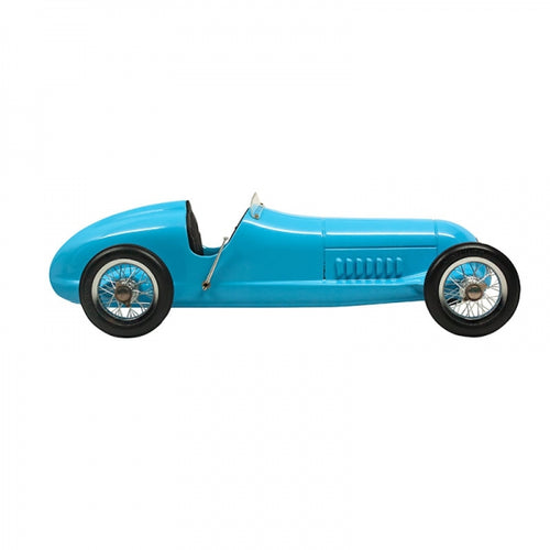 Blue Racer Model Car - aptiques by Authentic PreOwned