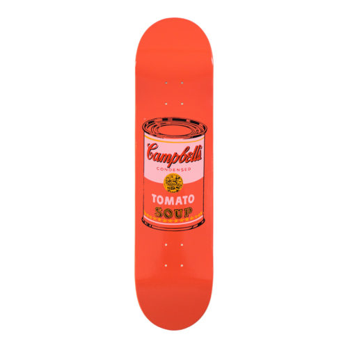 Andy Warhol-Campbell's Soup Can-Peach- Skateboard - aptiques by Authentic PreOwned