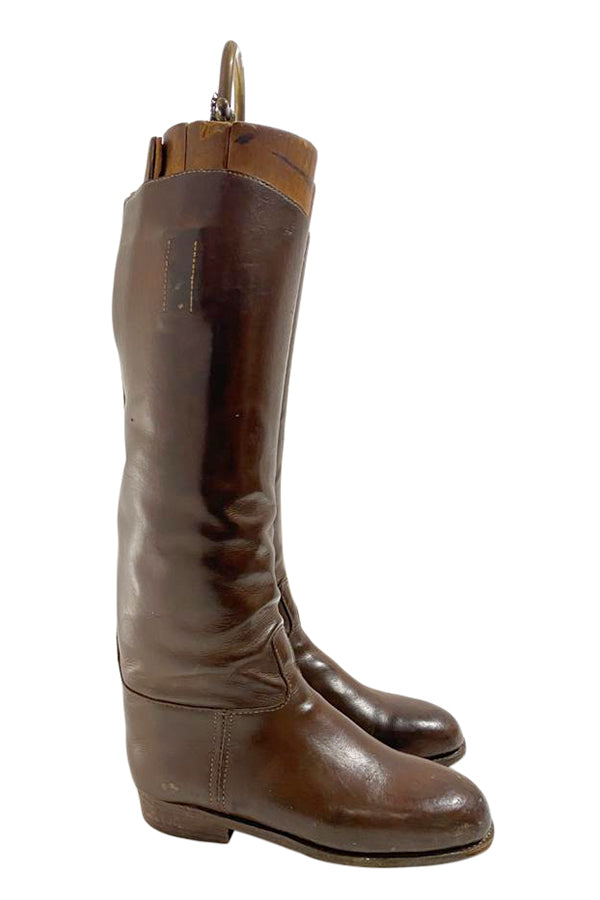Vintage Riding Boots (Louis Vuitton Brass handle) - aptiques by Authentic PreOwned