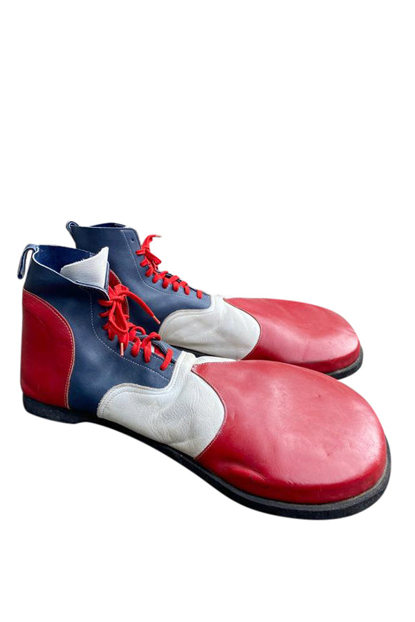 Vintage VANS Leather Clown Shoes - aptiques by Authentic PreOwned