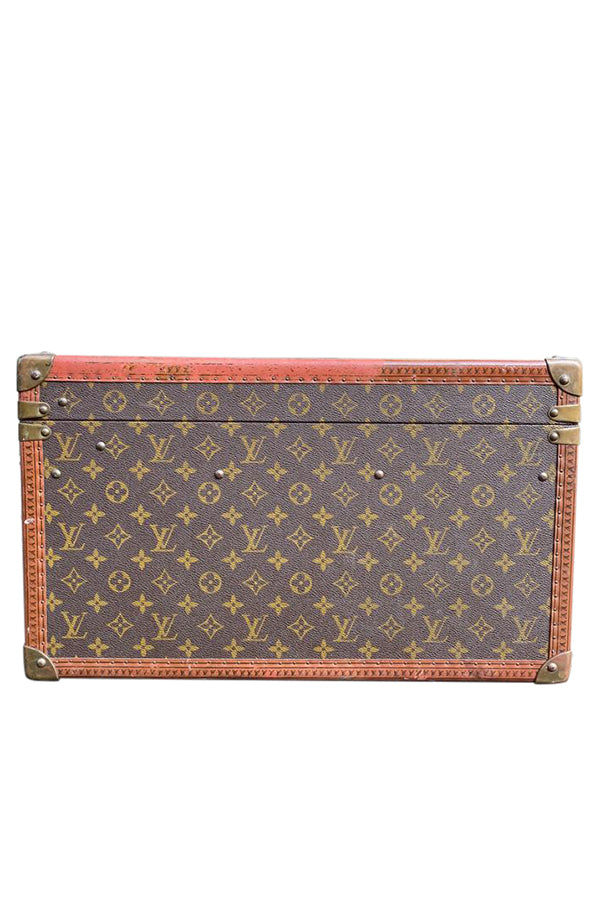 1950s Louis Vuitton Hat Box with Monogram Canvas in Antique Luggage & Bags