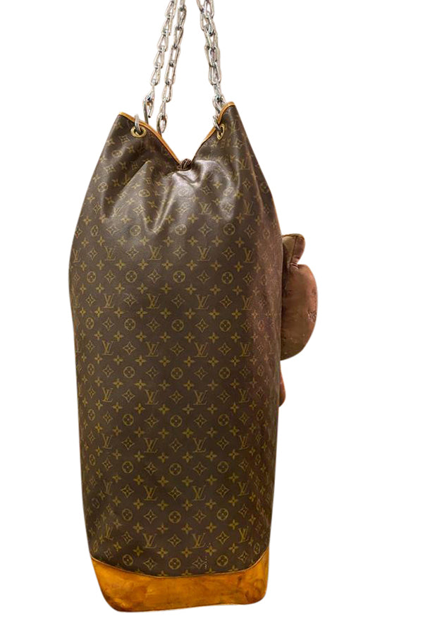 Nonsens Høne pause Louis Vuitton Decorative Punching Bag | aptiques by Authentic PreOwned