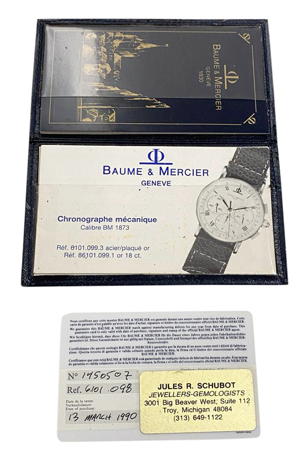 Baume & Mercier Lemania 1873 Chronograph - aptiques by Authentic PreOwned