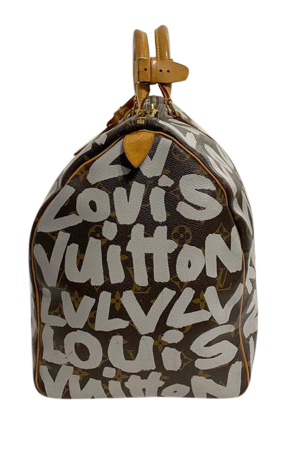 Louis Vuitton Graffiti -Stephen Sprouse Keepall 50 - aptiques by Authentic PreOwned