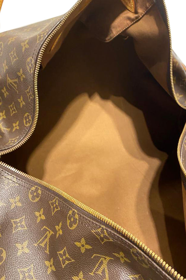 Louis Vuitton Polochon Bag Blue/Yellow in Cowhide Leather with Silver-tone  - US