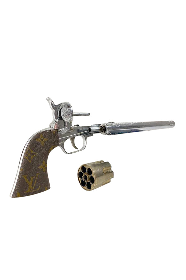 Vintage Hubly Colt 45 Revolver 281 Cap Gun Toy - aptiques by Authentic PreOwned