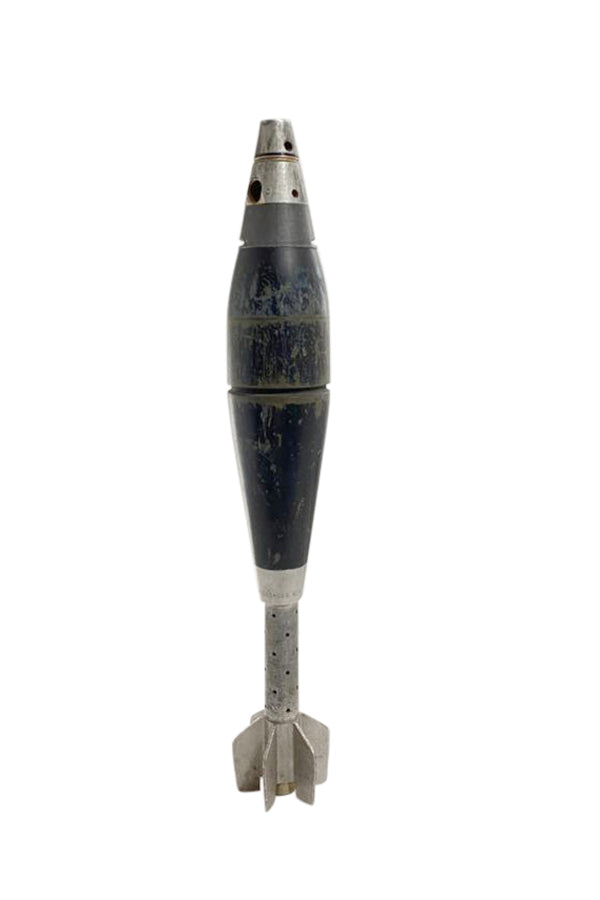 WWII U.S. Military 81mm Mortar Round Missile-Decommissioned - aptiques by Authentic PreOwned