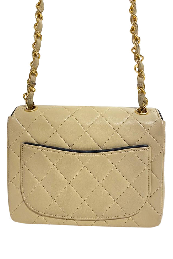 Chanel Classic  Mini Quilted Single Flap Bag - aptiques by Authentic PreOwned